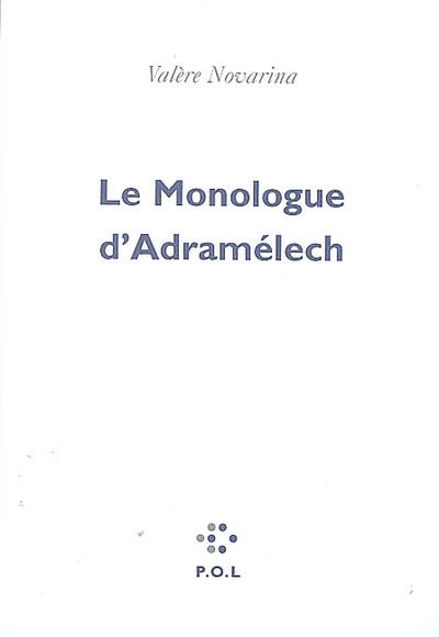 Le monologue d'Adramélech