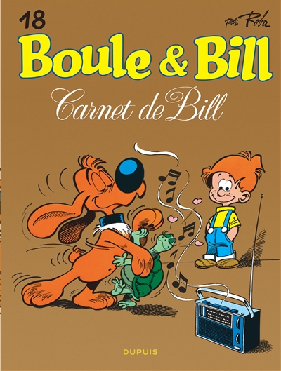 Boule & Bill. Vol. 18. Carnet de Bill