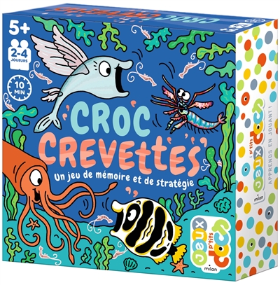 Croc crevettes : un jeu de mémoire et de stratégie