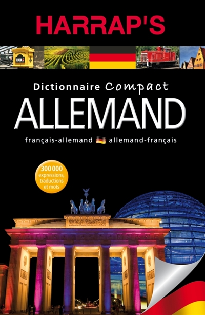 Harrap's allemand : dictionnaire compact français-allemand, allemand-français