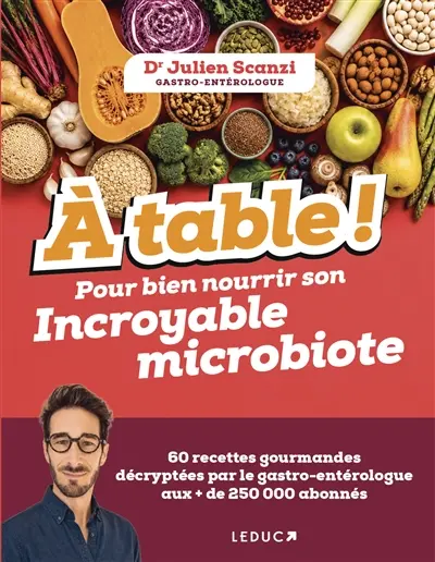A table ! : pour bien nourrir son incroyable microbiote