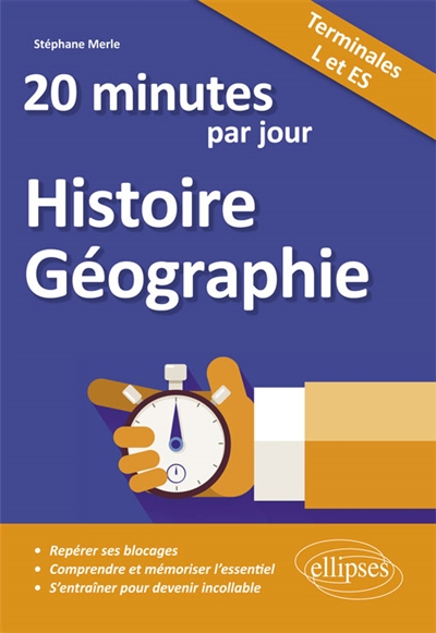 20 minutes d'histoire géographie par jour, terminales L et ES
