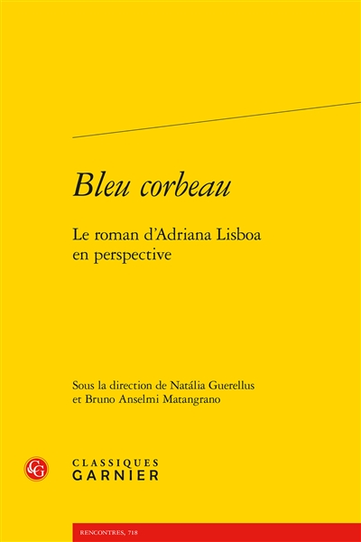 Bleu corbeau : le roman...