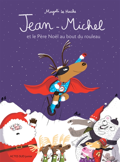 Jean-michel et le Père Noël au bout du rouleau