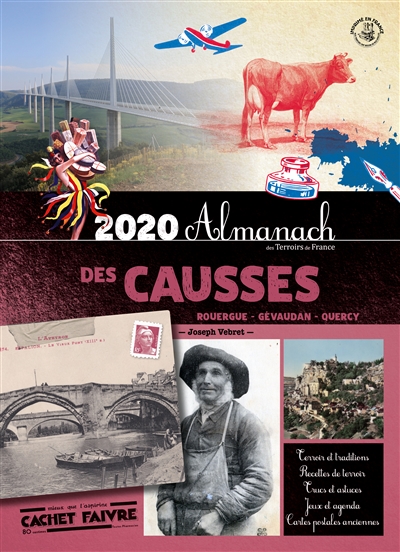 Almanach des Causses 2020 : Rouergue, Gévaudan, Quercy