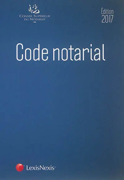 Code notarial : 2017