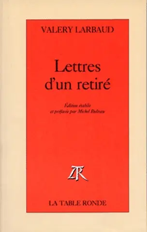 Lettre d'un retiré