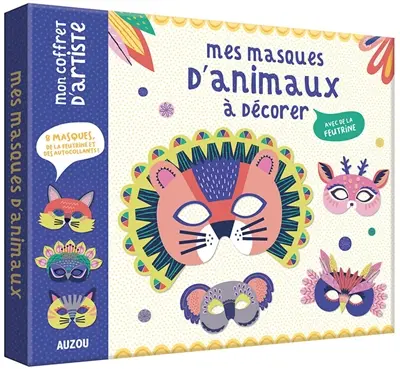 Mes masques d'animaux à décorer