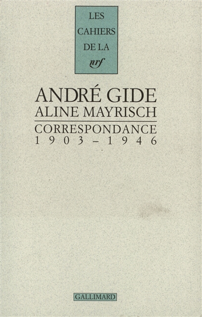 correspondance 1903-1946