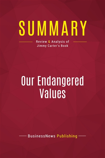 Summary : Our Endangered...