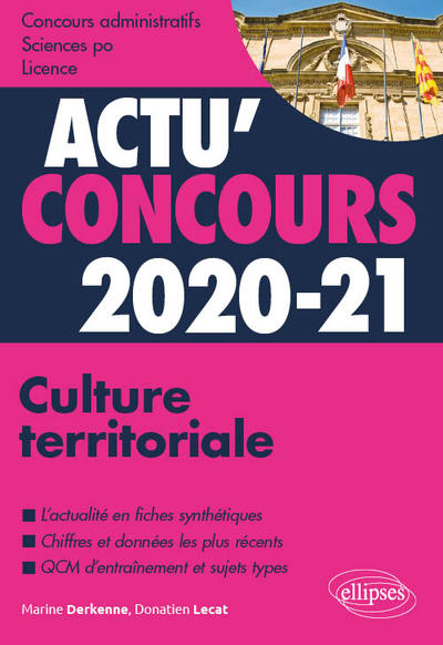 Culture territoriale 2020-21 : concours administratifs, Sciences Po, licence : cours et QCM