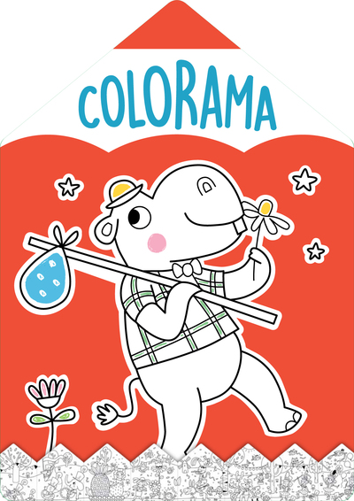 Colorama : hippo (rouge)