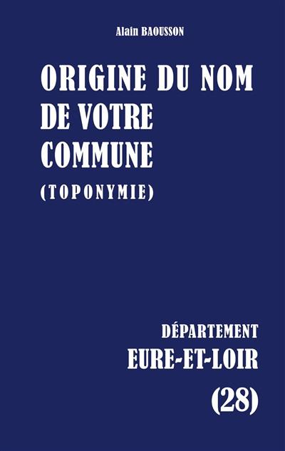 Origine du nom de votre...