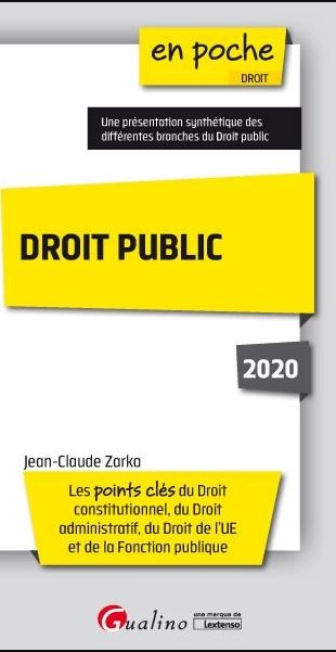 Droit public 2020 : les...