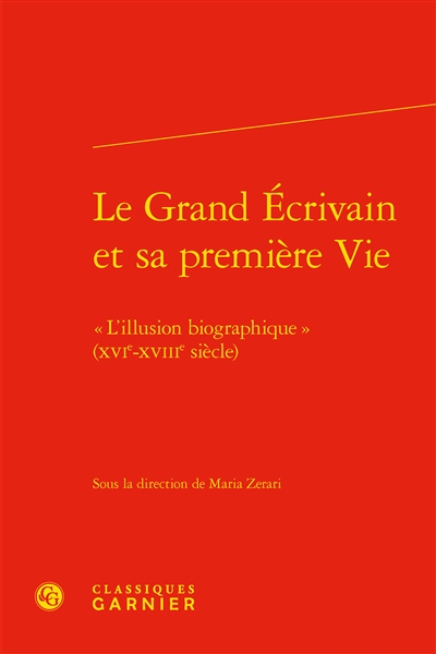 Le grand écrivain et sa...