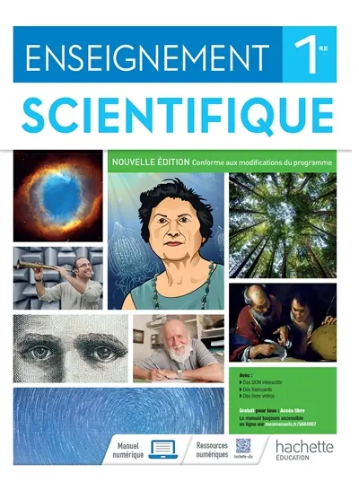 Enseignement scientifique 1re : conforme aux modifications du programme