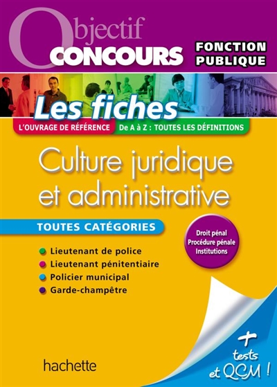 Culture juridique et administrative : toutes catégories