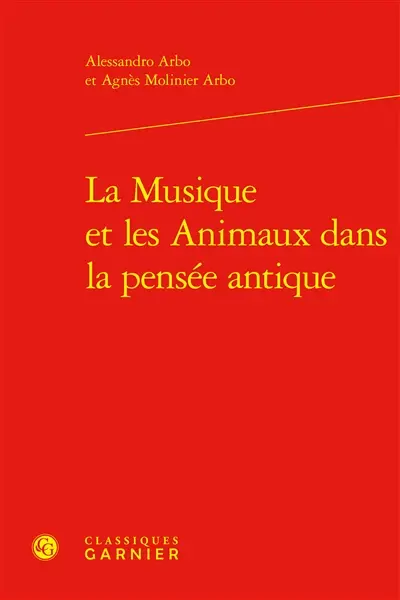 La musique et les animaux dans la pensée antique