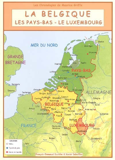 La Belgique, les Pays-Bas, le Luxembourg