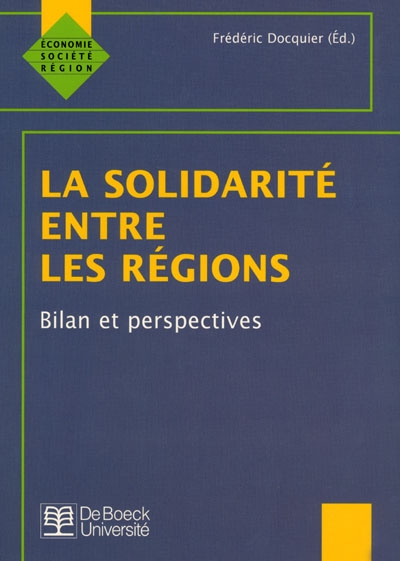 La solidarité entre les régions : bilan et perspectives