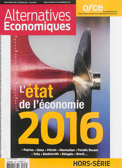 Alternatives économiques, hors-série, n° 108. L'état de l'économie 2016