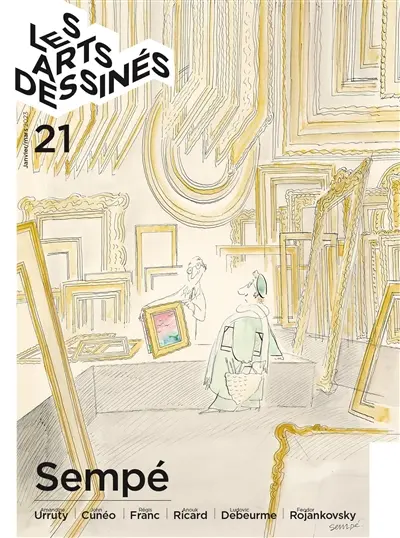 Les arts dessinés, n° 21. Sempé