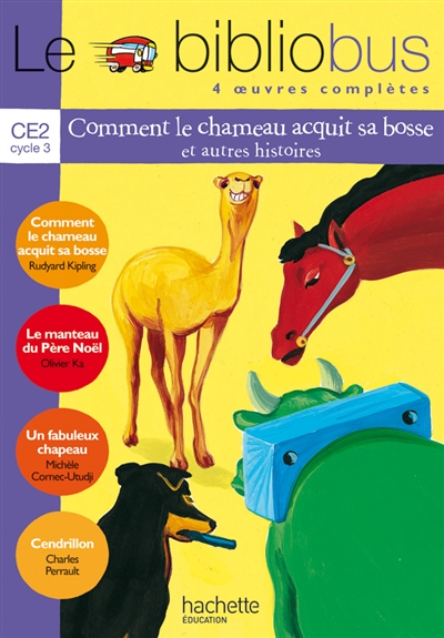 Le bibliobus CE2 cycle 3 : 4 oeuvres complètes
