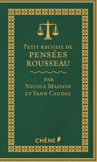 Petit recueil de pensées : Rousseau