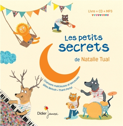 Les petits secrets : chansons malicieuses et berceuses : livre + CD + MP3