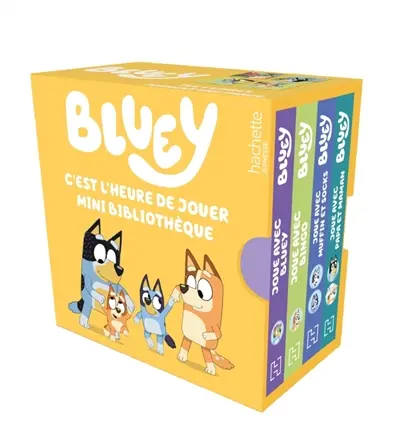 Bluey : c'est l'heure de jouer : mini bibliothèque