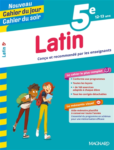 Latin 5e, 12-13 ans