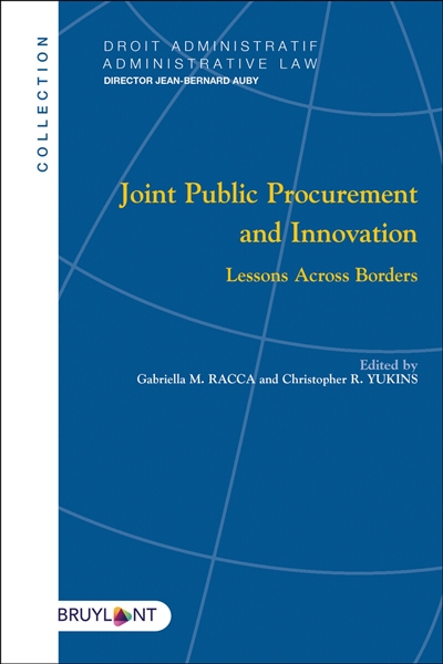 Joint public procurement and innovation : lessons accross borders