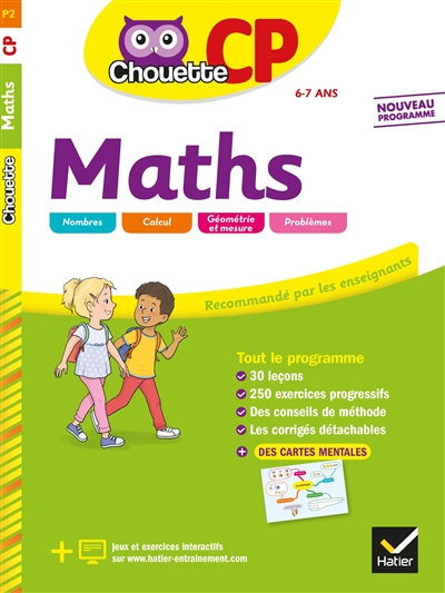 Maths CP, 6-7 ans : nouveau programme