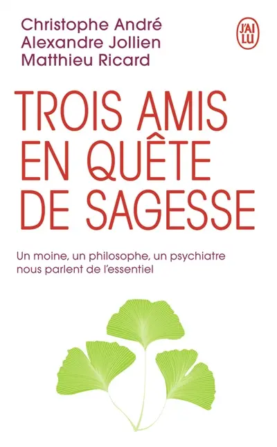 Trois amis en quête de sagesse : un moine, un philosophe, un psychiatre nous parlent de l'essentiel