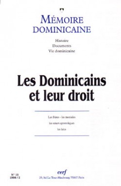 Mémoire dominicaine, n° 13....