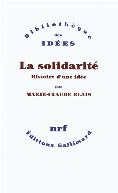 La solidarité : histoire d'une idée