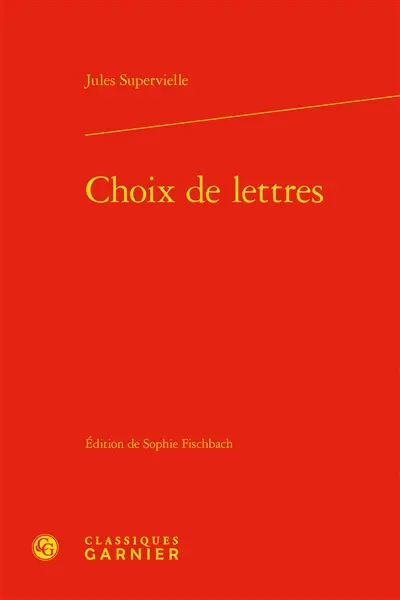 Choix de lettres