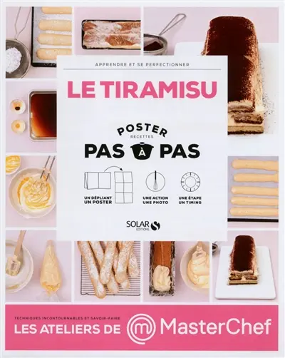Le tiramisu : recettes pas à pas : poster