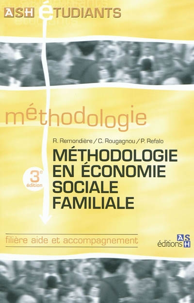 Méthodologie en économie sociale familiale : filière aide et accompagnement