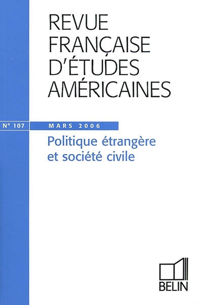 Revue française d'études...