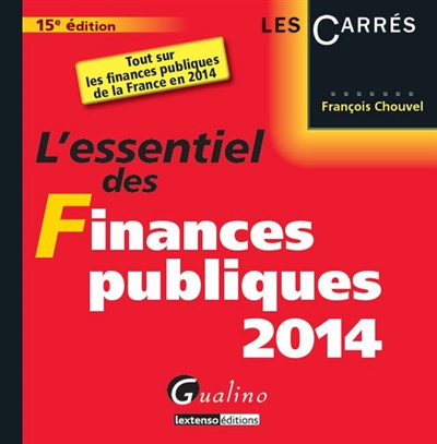 L'essentiel des finances...