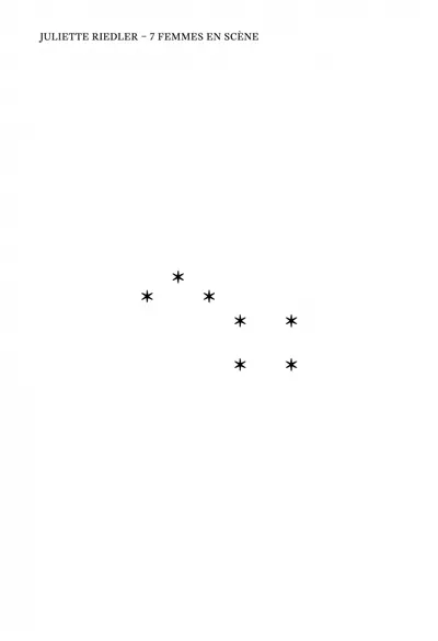 7 femmes en scène : émancipations d'actrices