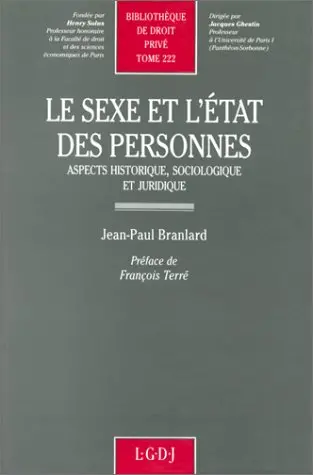 Le Sexe et l'état des personnes
