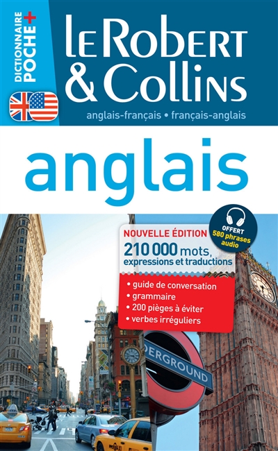 Le Robert & Collins poche plus anglais : français-anglais, anglais-français