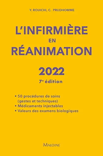 L'infirmière en réanimation : 2022