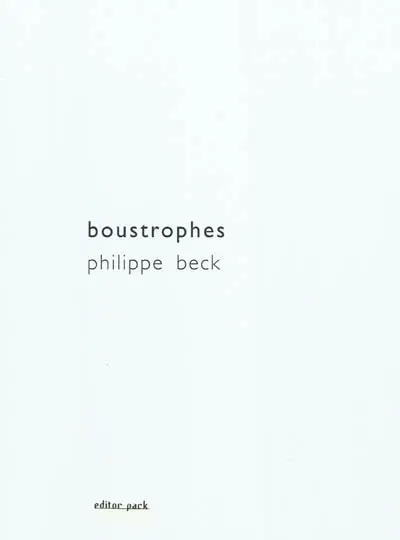Boustrophes