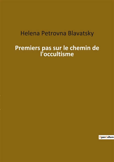 Premiers pas sur le chemin...