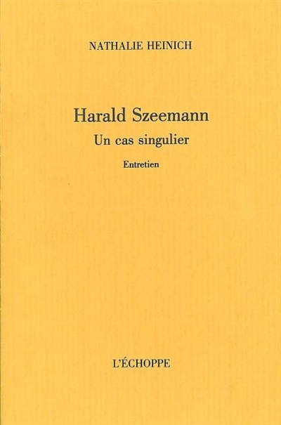 Harald Szeemann, un cas singulier : entretien