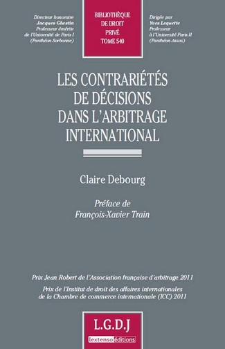 Les contrariétés de décisions dans l'arbitrage international