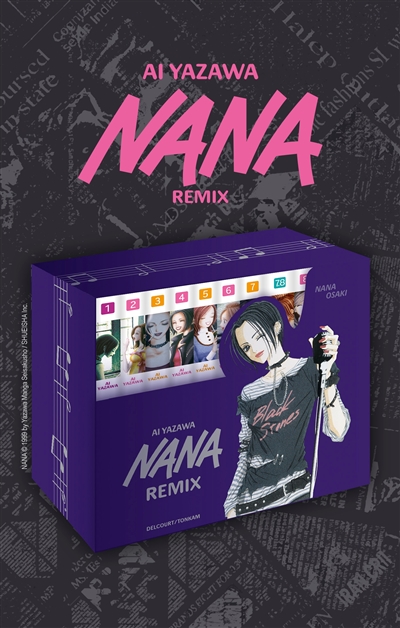 Nana remix : coffret tomes 1 à 10